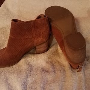 Franco Sarto Open Toe Boots